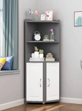 角柜物架圆弧转客角置柜柜角落柜墙角三角形扇73120形半圆厅卧室