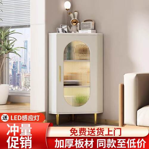 角整装转柜墙角柜客厅储物餐边柜靠斗室墙角落柜卧床头三角QRH形