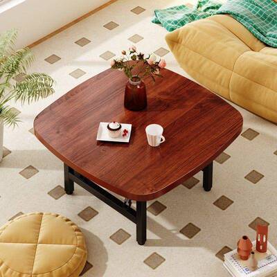 炕桌家叠吃饭土炕URT可折桌用子榻榻米飘窗小子床上桌书桌特厚免