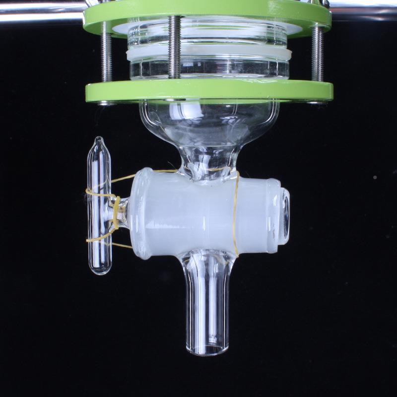 现货不锈钢真分抽-空滤器实布验室过滤固液离氏漏斗玻璃真空抽滤