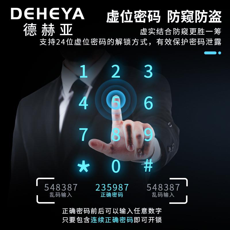 家用公寓电子智能指纹锁密码锁防盗门锁