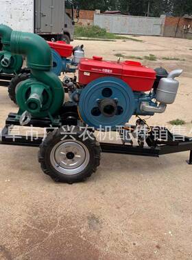 车移动方便8寸防汛泵电启水带发电机GCB抽水泵工拖业废水动处理泵
