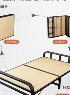 可收起来的床不空床间折叠一米二床宽占80公分的单FBC人的床1麦太