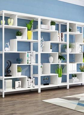 置GNX物办公室风书落地餐厅装饰架架花架客厅隔断玄关展示架隔架