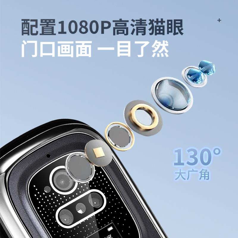 全自动指纹锁智能门锁人脸识别防盗门入户门可视密码锁家用电子锁