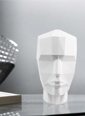 现代简约雕塑布置装饰摆台售楼处网红摆件底座家居装饰Z品桌面展