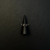 Starlight锈蚀星芒戒男女复古可调节戒指 001 Avostudio 中古戒指