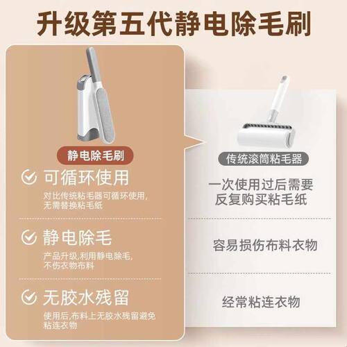 衣服刷毛神器去毛刷粘毛器羊绒毛衫大衣打理刮毛器头发清理除毛吸