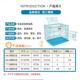 加粗狗笼子小型犬泰迪博美宠物笼子贵宾猫笼子兔子笼子狗窝带厕所