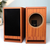 6.5寸迷宫音箱空箱体 复古发烧级全频木质音响同轴喇叭DIY外壳