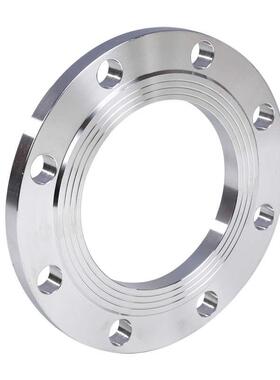 316L不锈钢平焊法兰PN10锻打不锈钢焊接法兰PN16 DN50 65 80 100