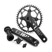 浩盟山地车中空一体牙盘 曲柄 单双盘9 11速 改装 台产prowheel