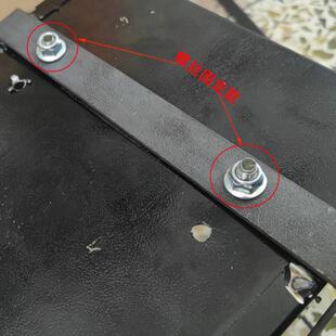 改装通用新国标电动车铅酸电池盒加厚支架活动安装免焊接铁电池仓