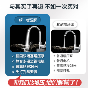 家用 现货速发自来水电热水器增压泵静音 全自动太能喷头加压泵