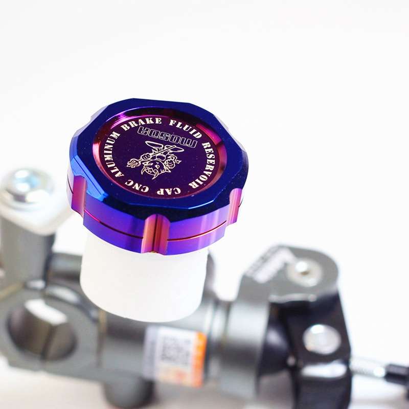 小牛改装配件上泵盖彩钛上泵盖适用爱得利车电摩骠骑BWS油壶通用