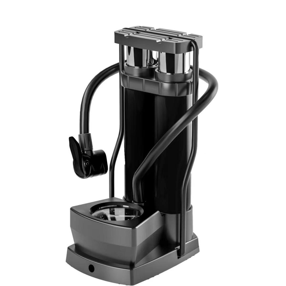 自行车便携打气筒手动迷你高压山地车公路车篮球充气泵轻便耐用