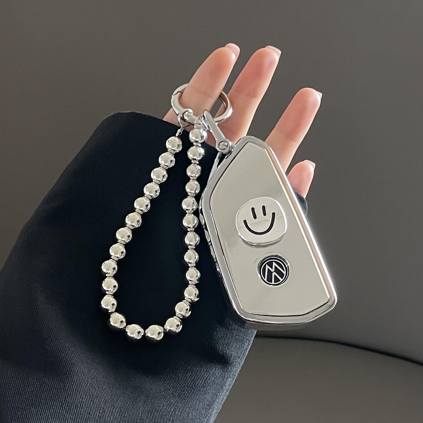 适用福斯Golf8钥匙套id4揽巡id3揽境凌渡L八代pro车id6途昂x扣