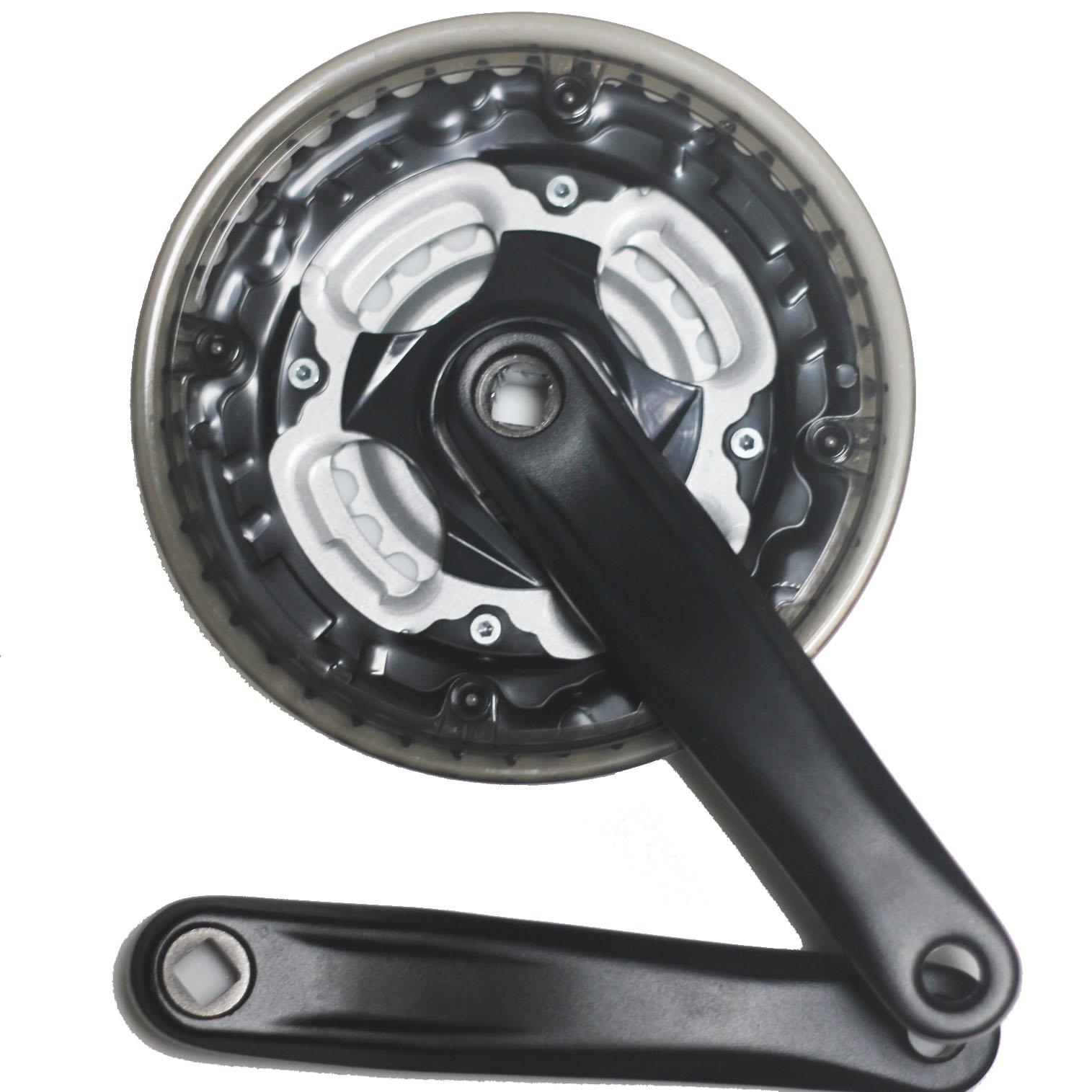 山地自行车铝合金牙盘曲柄通用齿盘6/7/8速24速