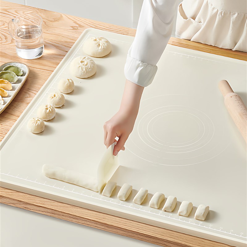 特厚硅胶食品级揉面垫家用烘焙工具和面垫擀面垫面板案板面食垫子