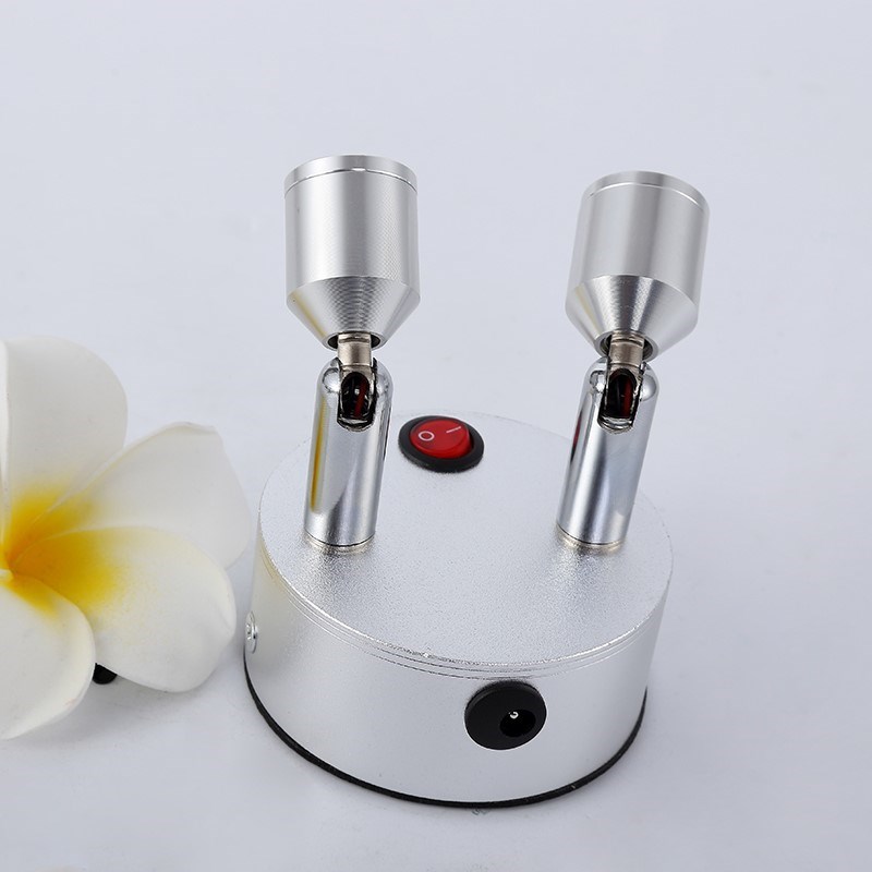 led1W3W应急充电电池电源射灯酒吧珠宝首饰展览展示柜台灯壁灯