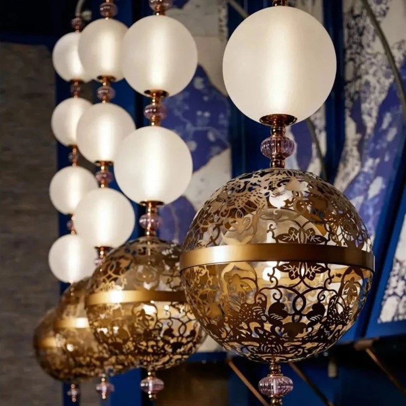 新款创意时尚吧台吊灯咖啡厅餐厅酒吧收银台前台吊灯