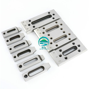 线切割慢走丝压h板不锈钢治具夹具M8不锈钢托板抬板压板70 80 90m