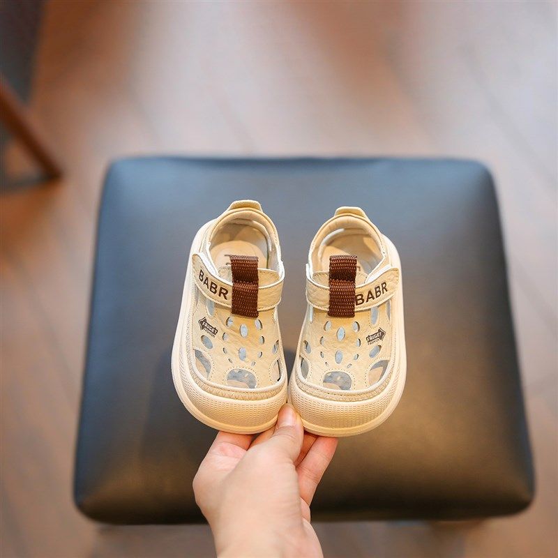 夏季婴儿鞋子男宝宝鞋学步鞋1一2-3岁女宝透气鞋软底小童鞋凉鞋春