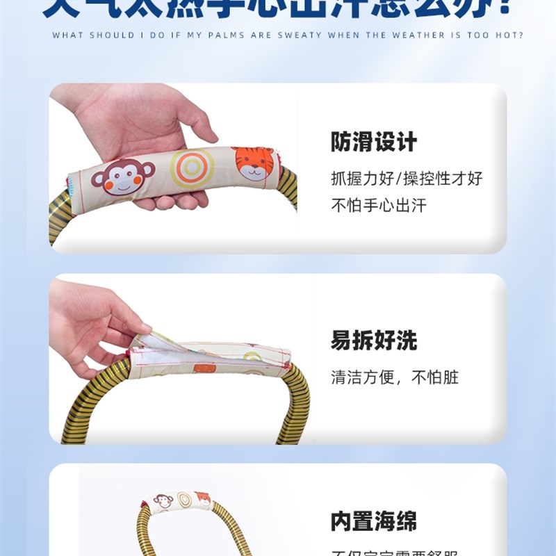 竹藤婴儿推车可坐可躺轻便折叠夏季藤椅宝宝手推车小孩儿童竹推车