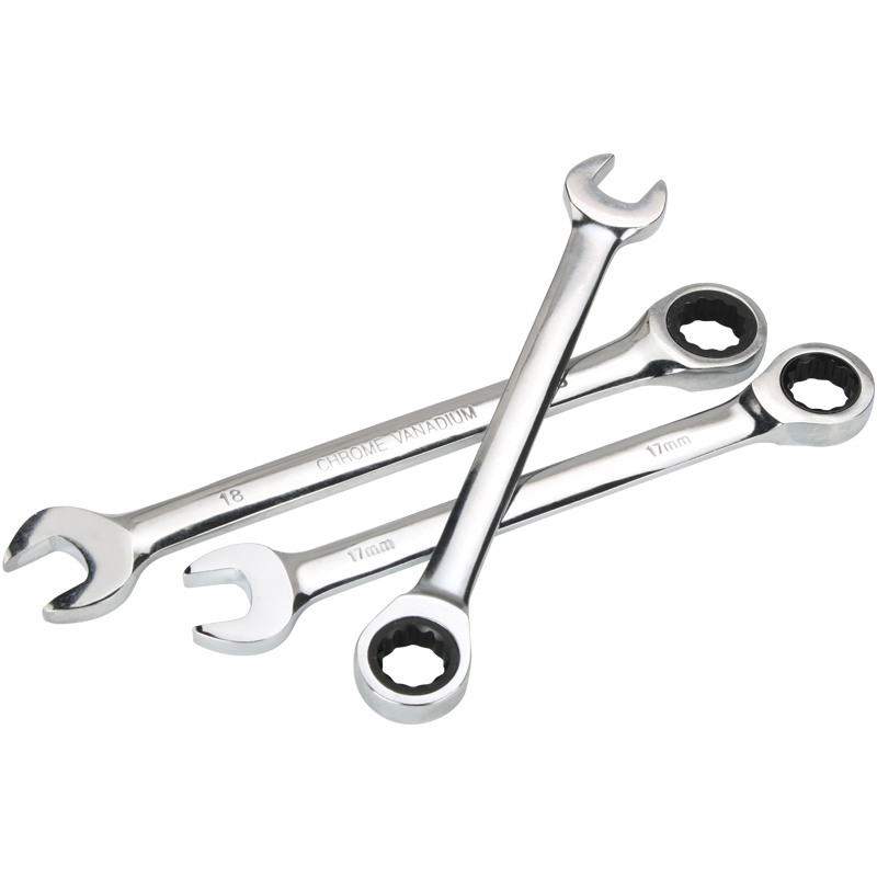 两用棘轮扳手6-24mm自动快速开口呆扳手开口梅花汽车维修五金工具