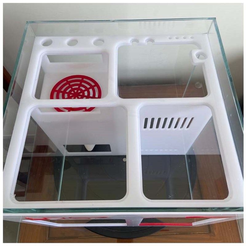 底滤缸/背包海缸过滤/珊瑚缸/金晶超白/30方35方40方