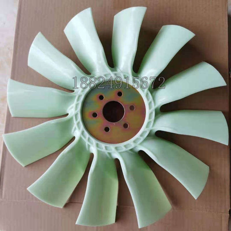 小松60-6/7小松100 PC60 PC120-6风扇叶配件4D95小机头风叶挖掘机