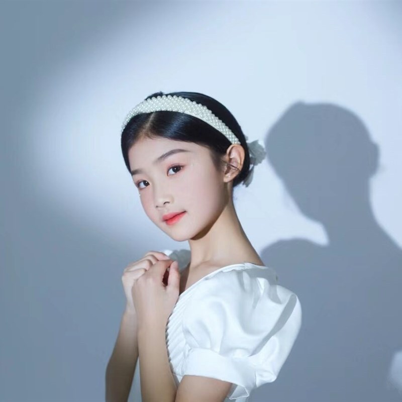 展会新款儿童摄影服装女孩公主裙影楼工作室2岁4岁6岁8岁小清新