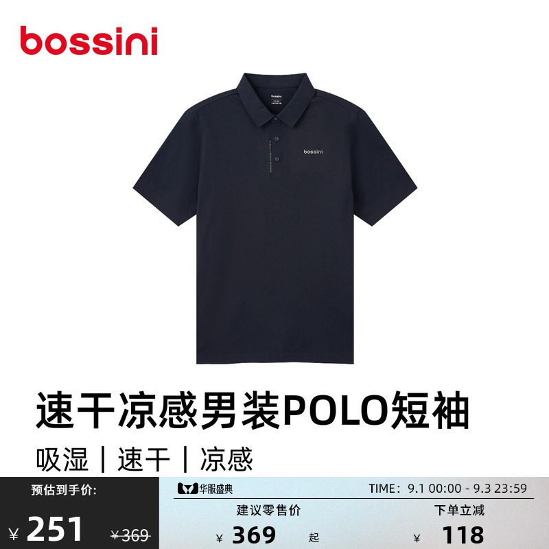 堡狮龙索罗娜凉感速干POLO衫图片