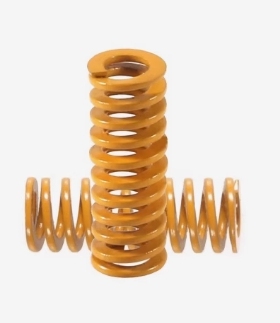 黄色压簧扁线压缩矩形弹簧SWF6 8 10 12 16 18 20-60 SRA模具弹簧