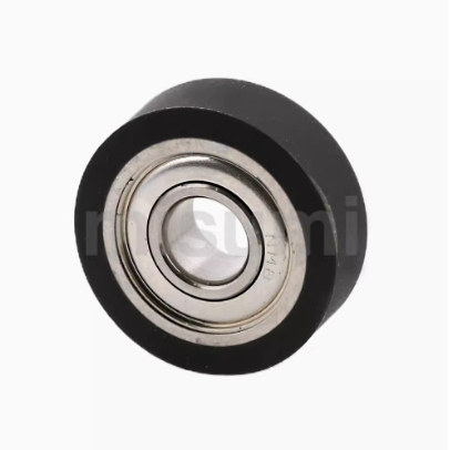 圆皮带用惰轮 MBFN MBFNM 6圆带轮/窄幅型/外螺纹轴承