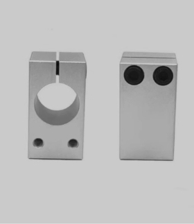 十字支架固定夾双孔连接件RDH支柱固定夹SCCEN20 RDF02光轴十字夾