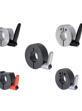 FBM01/02/06-D10 12 15 16 20 25 30 固定环把手锁紧型光轴限位器