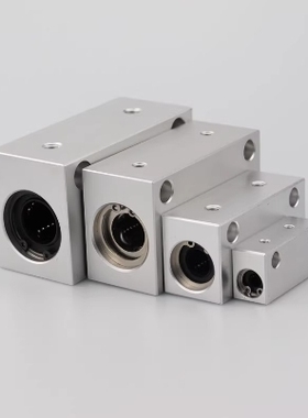 双衬型直线轴承箱式滑块座 E-LBHSW5/6/8/10/12/13/16/20/25/30-P