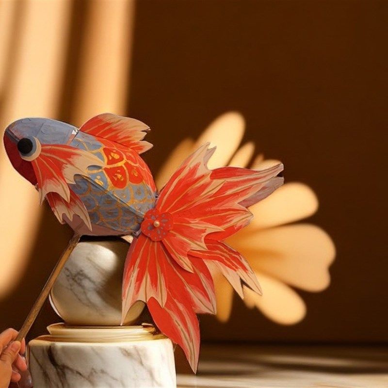 木子手作鱼灯笼非遗 金鱼灯 diy手工灯笼 中秋节灯笼diy 手提,节庆用品/礼品,花灯,淘宝优惠券,粉丝福利购,淘宝优惠卷