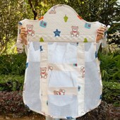 背扇夏天 背被透气款 贵州婴儿背带云南传统老式 背孩子背巾前后背式