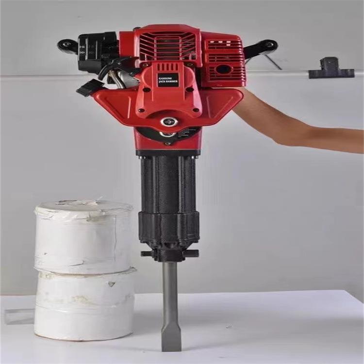 便携式手提汽油镐挖树机冲击钻破碎镐小型山林栽种挖树机