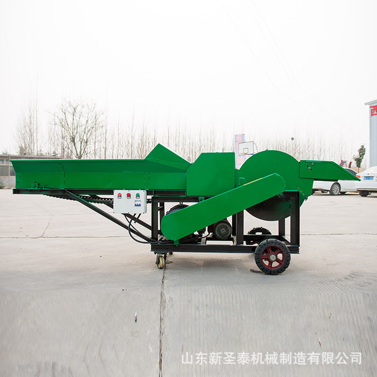 小型自动进料揉丝机工作视频 牛羊养殖自动进料青储揉丝机现货