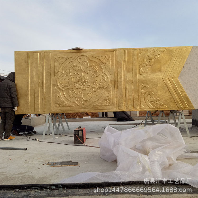 铜浮雕 厂家供应塅铜莲花壁挂浮雕 景观装饰品铜浮雕可定