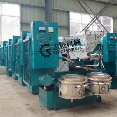 花生大豆榨油机油坊全套榨油设备自动菜籽螺旋榨油机