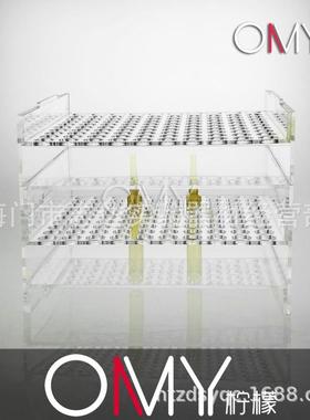 有机安瓿瓶架针剂瓶架1/2/5/10/20ml100孔可叠放亚克力单个价