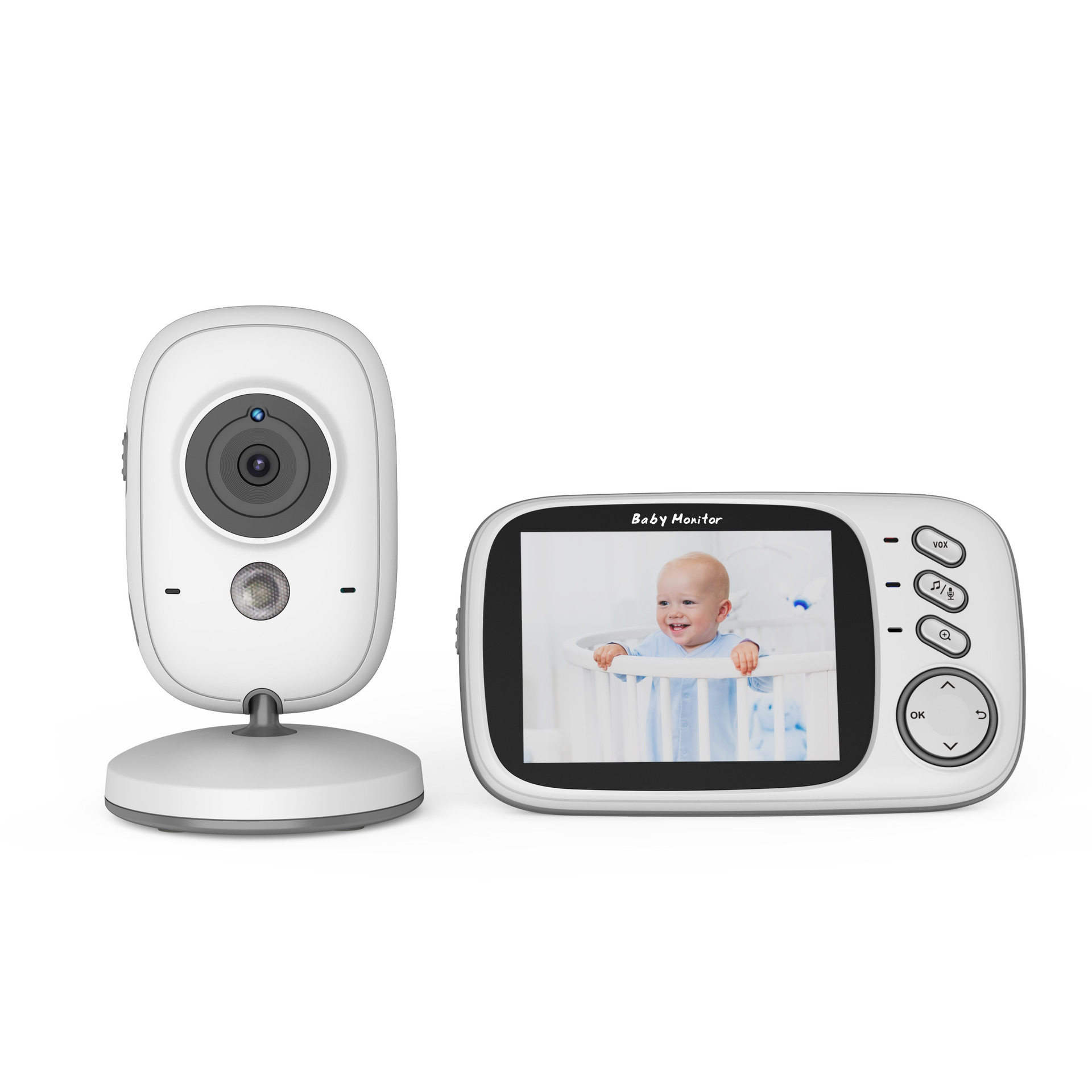 【工厂】VB603 婴儿看护器婴儿监视器监护器babymonitor跨境爆款