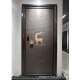 商品房高档入户门不锈钢门安全防盗韩式 门单开门简约现代进户门