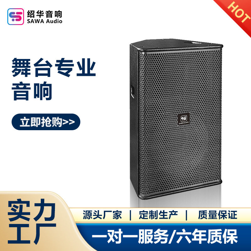 单双15寸户外演出音响套装高音质