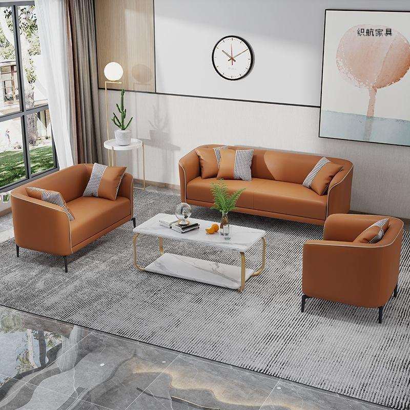 沙发客厅现代轻奢免洗科技布双人三人小户型公寓出租房网红款沙发