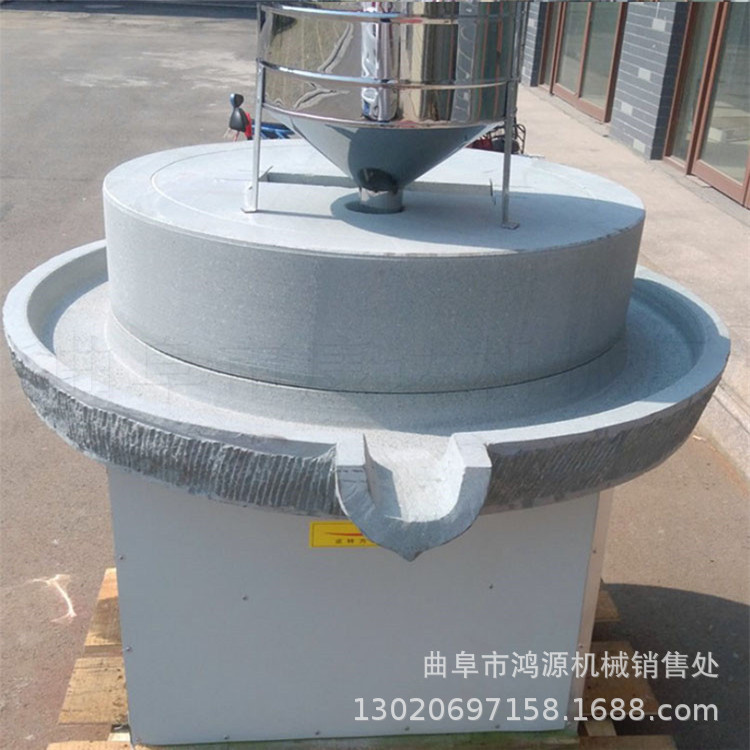 豆浆米浆电动石磨机 70型三项电石磨机